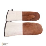 Contacto hasított bőr sütő kesztyű hosszú