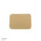 Habkártya (bézs) téglalap alakú 4 kerekített sarokkal