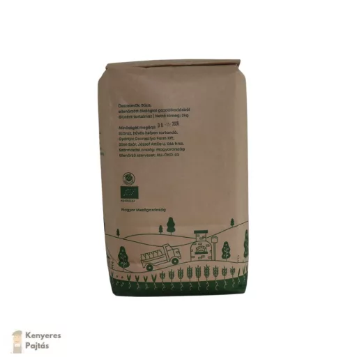 Csoroszlya farm teljeskiőrlésű búzakenyérliszt BL200 - 2kg