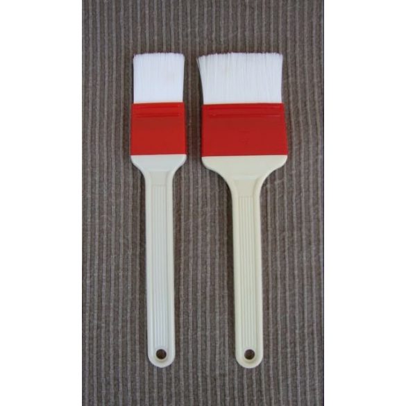 Oszlató ecset műanyag nyéllel, műanyag szállal, 4 cm-es