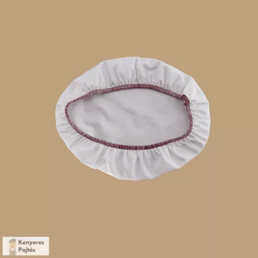 Szakajtó kendő 1kg kerek szakajtókra (Bordó varrás) 
