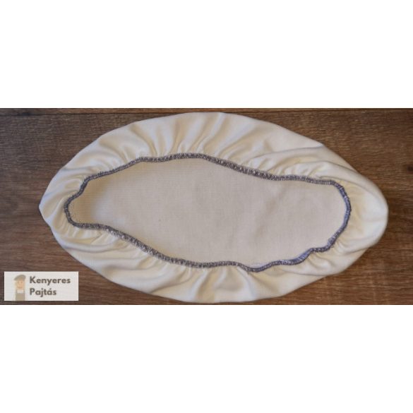 Szakajtó kendő 0,5kg veknis szakajtókra (Szürke varrás) 