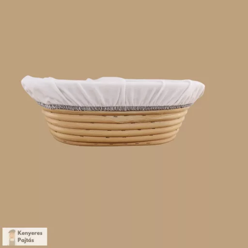 Szakajtó kendő 0,5kg veknis szakajtókra (Szürke varrás) 