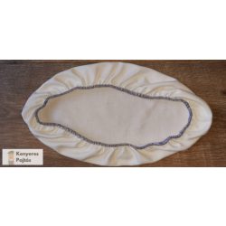   Szakajtó kendő 0,5kg és 1kg veknis szakajtókra (Sárga varrás) 