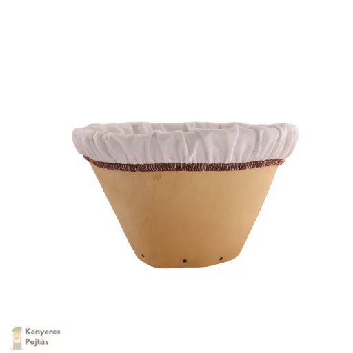 Szakajtó kendő 2kg kerek szakajtókra (Barna varrás) 