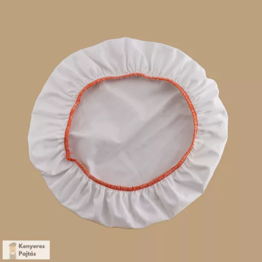 Szakajtó kendő 3kg kerek szakajtókra (Narancs varrás) 