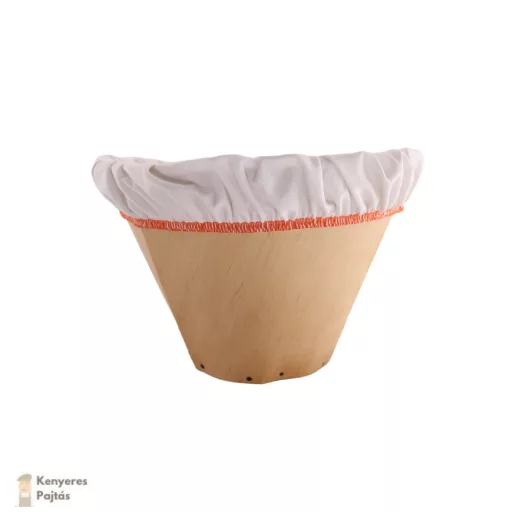 Szakajtó kendő 3kg kerek szakajtókra (Narancs varrás) 