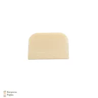 Habkártya (bézs), téglalap alakú, kerekített kicsi