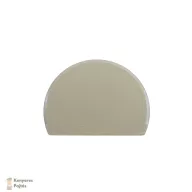 Habkártya (bézs), félkör alakú, kicsi