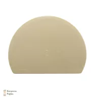 Habkártya (bézs), félkör alakú, nagy