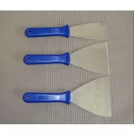   Trokser 10 cm széles rozsdamentes fejjel, műanyag nyéllel.