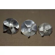 Császárzsemle mintázó, fém, lyukas, átm: 8 cm
