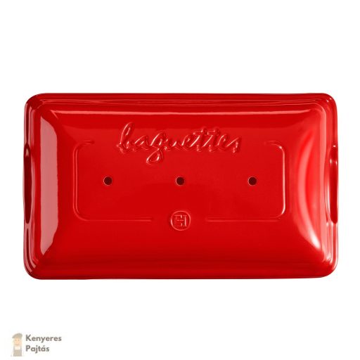 Emile Henry bagett sütőforma 39,5 x 23 cm/ 3,7 l Burgundy