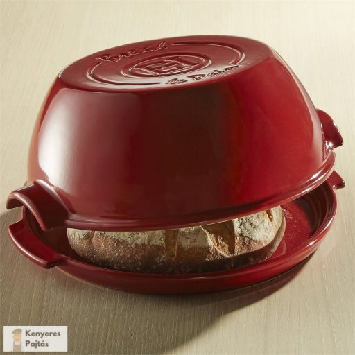 Emile Henry kenyérsütő forma Burgundy 30 cm