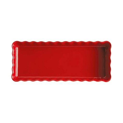 Emile Henry kerámia pitesütő forma 15 x 36 cm/1,60 L, kerámia