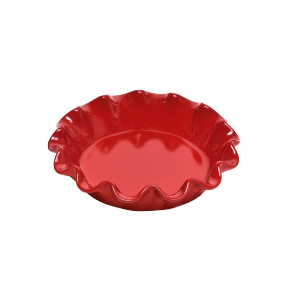 Emile Henry kerek tepsi 27 cm / 1 L burgundy