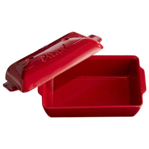 Emile Henry kenyérsütő edény 28x15x12 cm/1.8 L, Burgundy