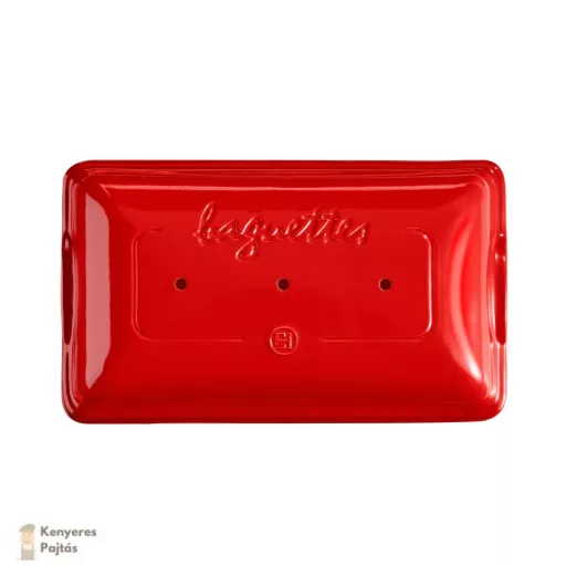 Emile Henry bagett sütőforma 39,5 x 23 cm/ 3,7 l Burgundy