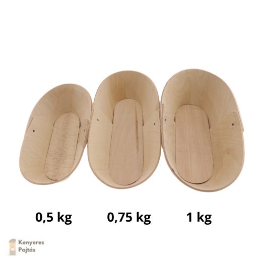 "Brotformen" formájú 1 kg-os veknis rétegeltlemez szakajtó