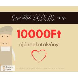 Ajándékutalvány 10 000 Ft