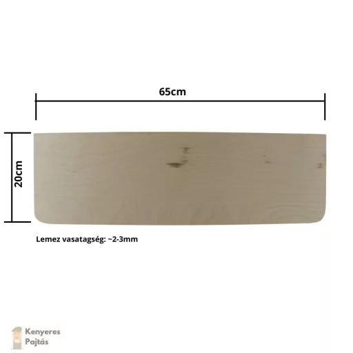 Bagettvető lapát 650x200