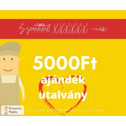 Ajándékutalvány 5000 Ft